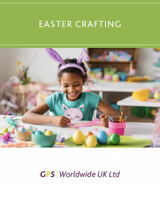 easter crafting brochure