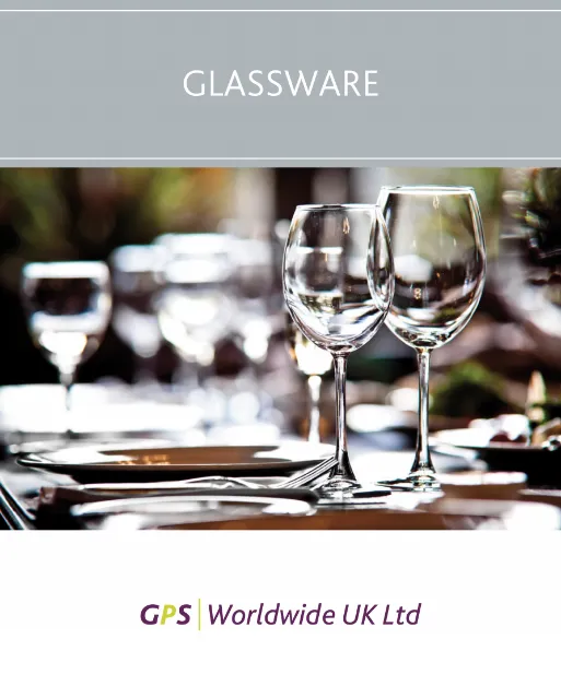 glassware brochures