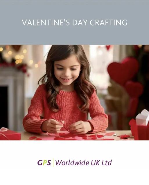 valentines day crafting brochures